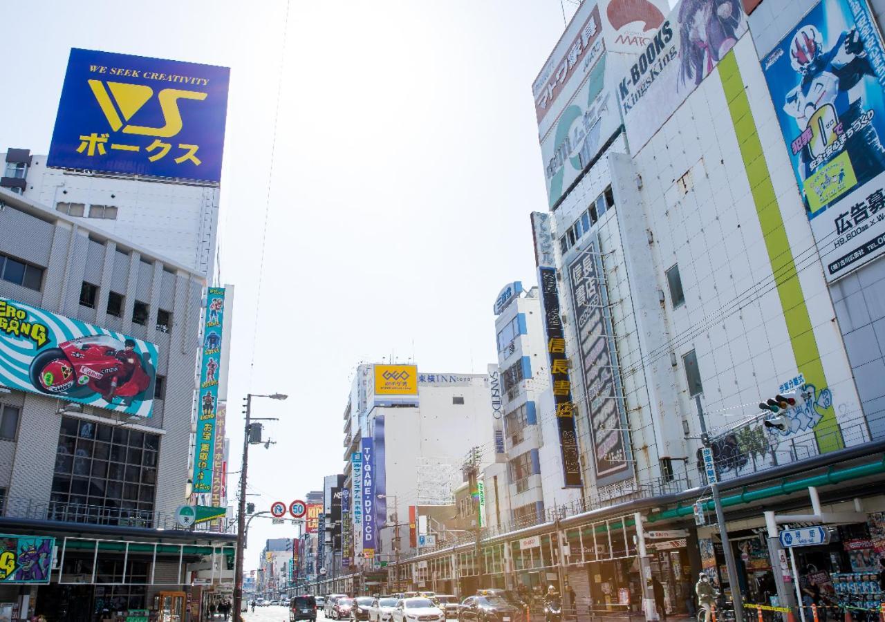 Apa Hotel Nambakita Shinsaibashi Ekimae Oszaka Kültér fotó