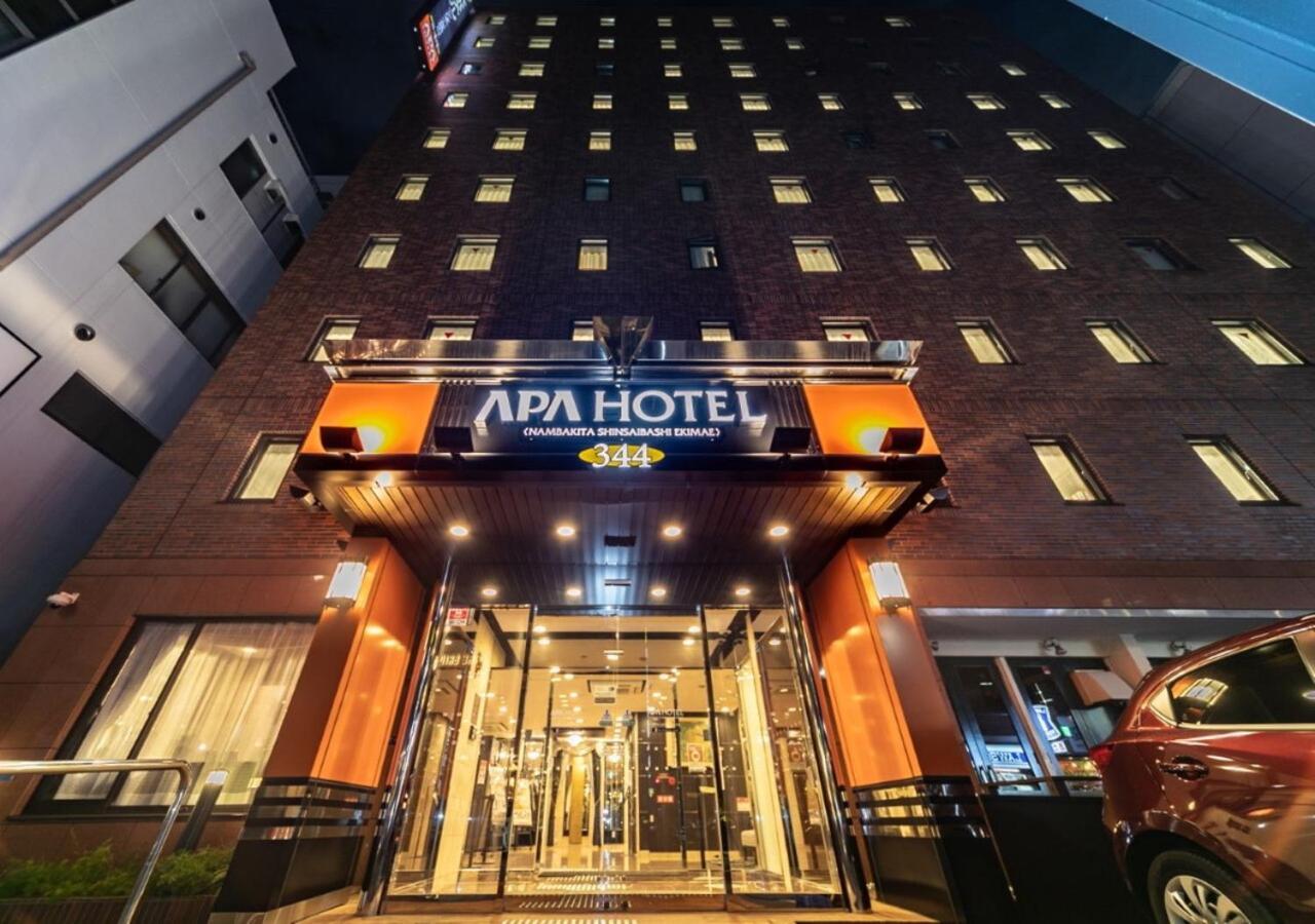 Apa Hotel Nambakita Shinsaibashi Ekimae Oszaka Kültér fotó
